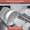 Value+ Translucent Plastic Deli Containers with Lids - 32oz