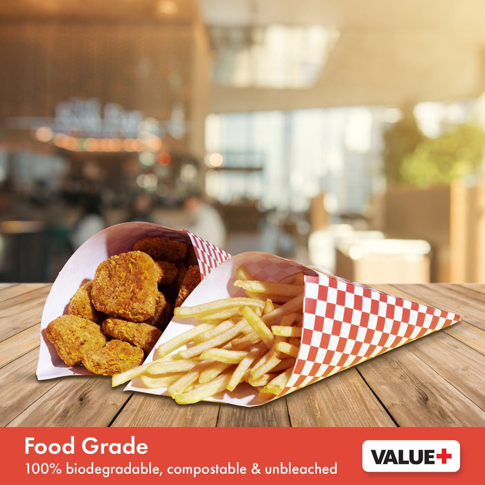 Value+ - Checkered Sheets - Red - 14