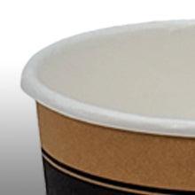 Morning Dew - 12oz Hot Paper Cups - Ebony Print - H12E
