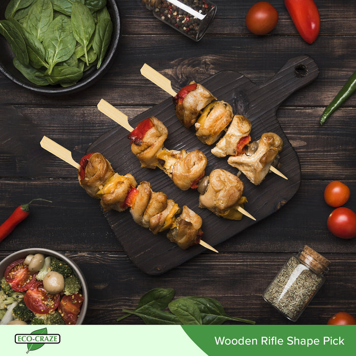 Eco-Craze - Bamboo Rifle Shape Pick 3.5