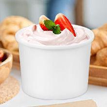 Morning Dew - 8 oz Paper Soup Container - White - 8SCW