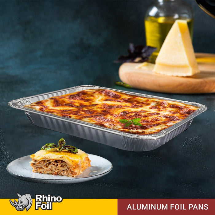 Rhino-Foil - Full Size Shallow - Aluminium Steam Pan