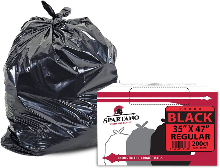 Spartano - Garbage Bags - Regular - Black - 35