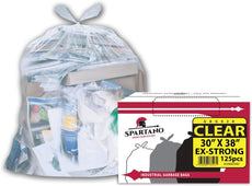 Spartano - Garbage Bags - Ex-Strong - Clear - 30