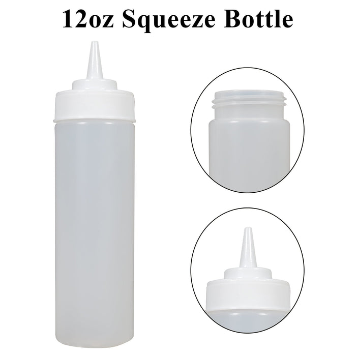 PK - 12oz Squeeze Bottle - Standard - Clear