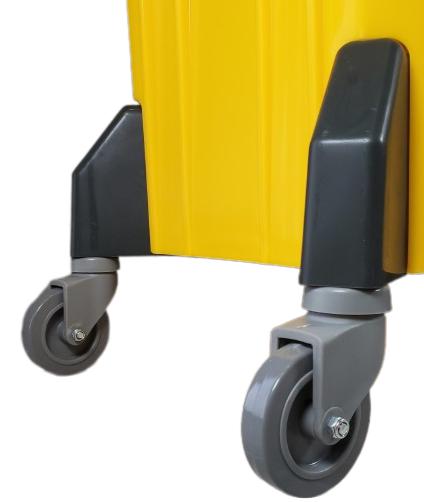 Spartano - 42 L Extra Large Mop Bucket w/ Down Press Wringer  - 2 Comp.
