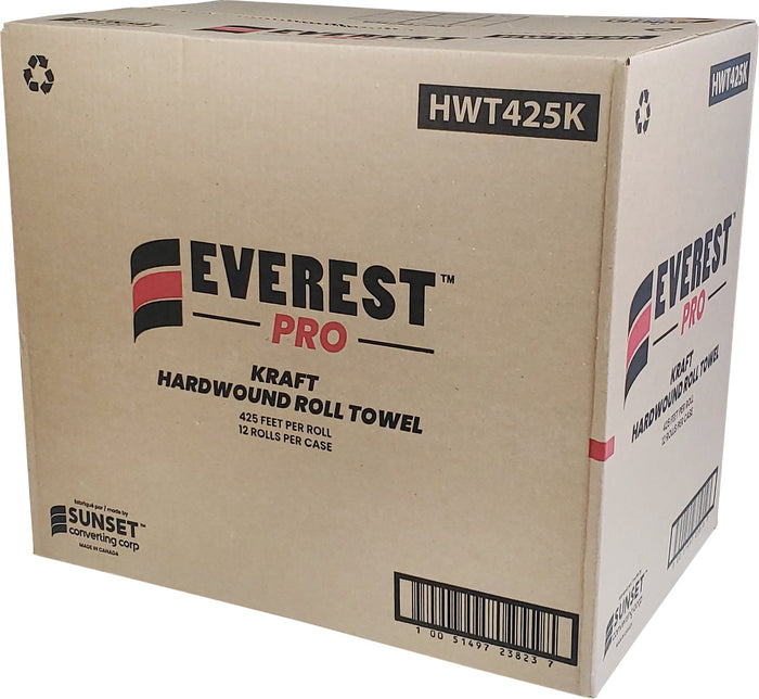 Everest Pro Kraft Hardwound Roll Towel - 425ft/roll