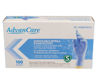 Rhino - NB6 - Blue Nitrile Gloves - Small - 600S