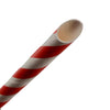 Eco-Craze Paper Straws - Red and White, 12mmx8