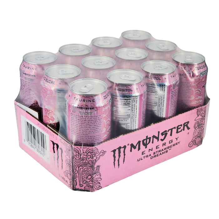 Monster - Ultra Strawberry Dreams Drink - Cans