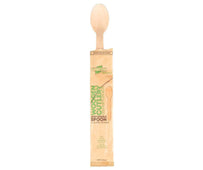 Eco-Craze - Wooden Spoon- Individually Paper Wrapped
