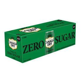 Canada Dry Ginger Ale Zero Cans