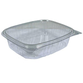 Value+ - 24oz Clear Hinged Deli Container - PET - BD24