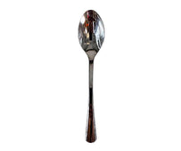 Plastic Tea Spoon - SILVER - 13.3cm - SS22