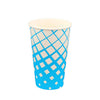 Morning Dew - 16oz Cold Paper Cups - Ice Blue Print - CPC16R