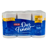 Our Finest - Bath Tissue - Mega Rolls - 12=48