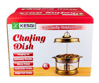 Kesgi - Chafing Dish Round - Hanging Cover - Gold - LS-RGH-8L