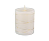 Deco Lite - LED Pillar w/String Lights - 3x3.9