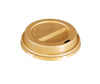 Morning Dew - Dome Sip Lid for 10-24oz Hot Paper Cups - Gold - 10DL-G