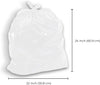 Spartano Regular Garbage Bags - White, 22