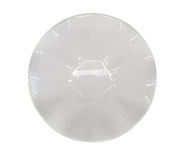 Melamine Flower Bowl - White - 9.8