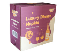 Fluffy Soft – Luxury Dinner Napkins - 3 ply - White