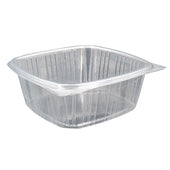 Value+ - 64oz Clear Hinged Deli Containers - PET - BD64