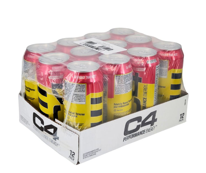 C4 - Energy Drink - Strawberry Watermelon Ice