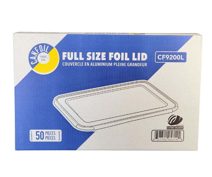 SO - Can Foil - Full Size Pan - Aluminium Lids