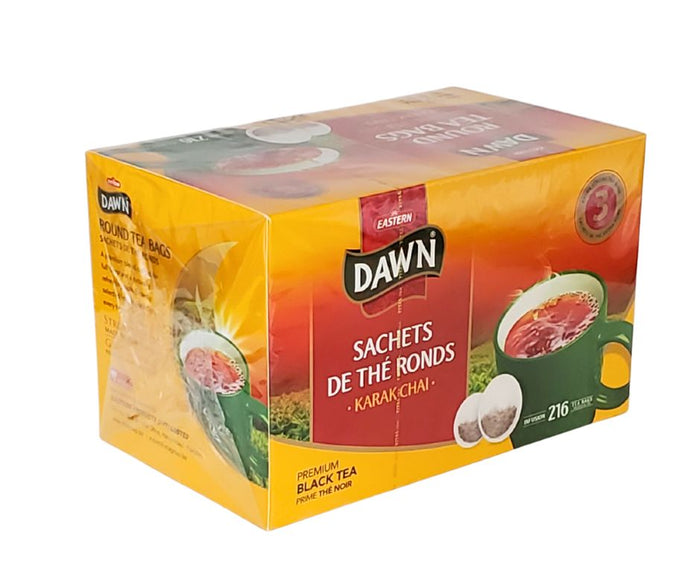 Dawn - Karak Chai  - Round Tea Bags - 216ct