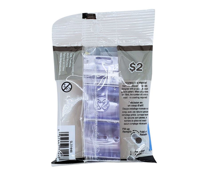 Plastic Coin Wrapper for $2.00 Coins