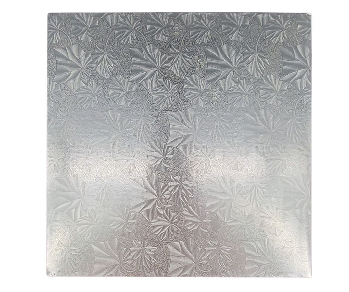 Decora Silver Square Cake Boards - 14