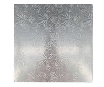 Decora Square Cake Board - Silver, 14