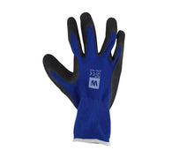 CLR - Work-Eze - Ice Gripper Nylon Gloves - X-Large - Blue