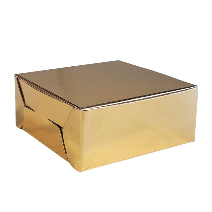 4pc Ladoo Mono Box - Golden - 250 ct