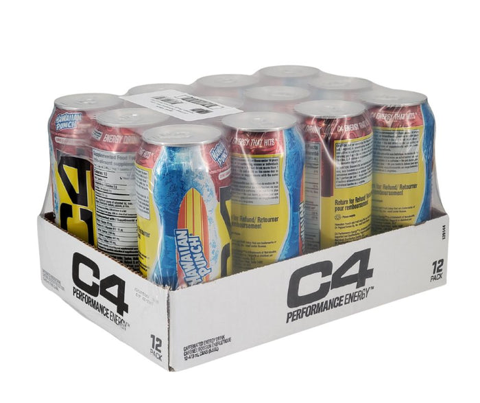 C4 - Energy Drink - Hawaiian Punch Juicy Red