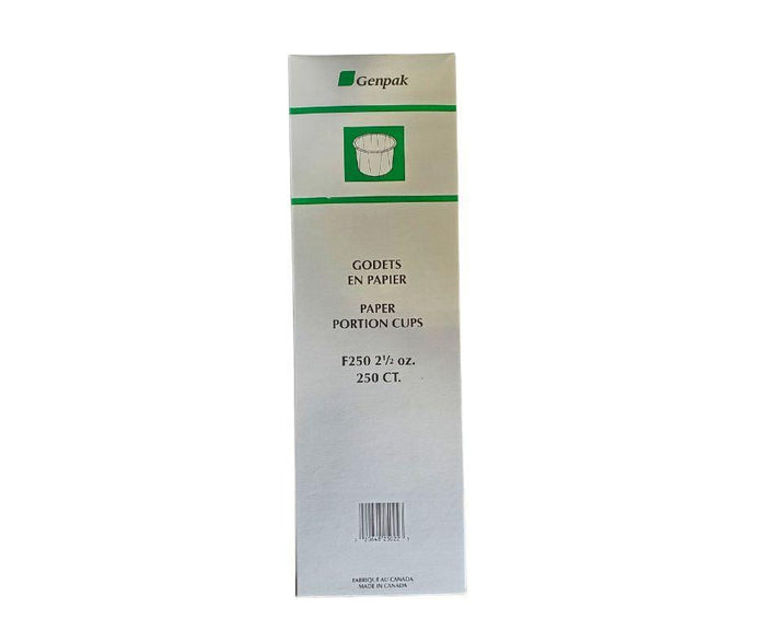 Genpak - Portion Cups - Paper - 2.5 oz - F250