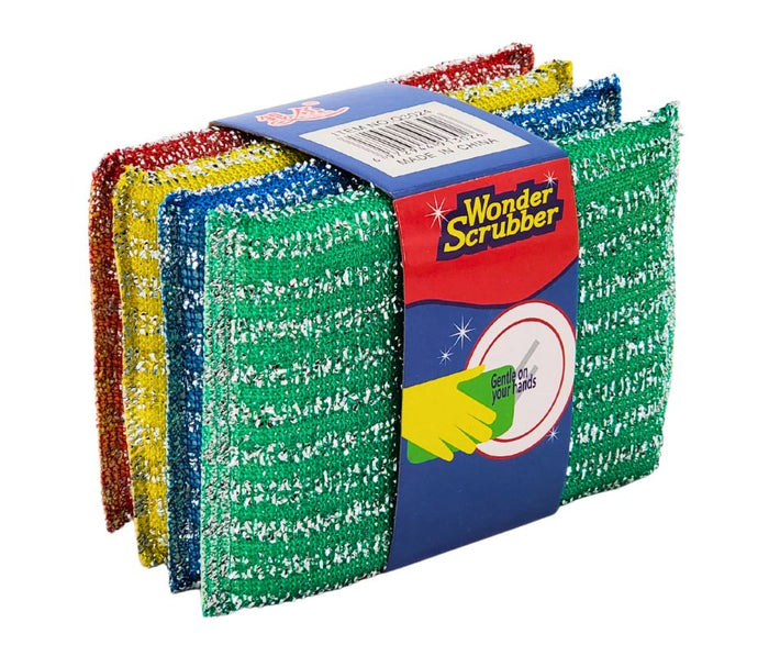 XC - Yiwu - Cleaning King Wonder Scrub Multi Colour