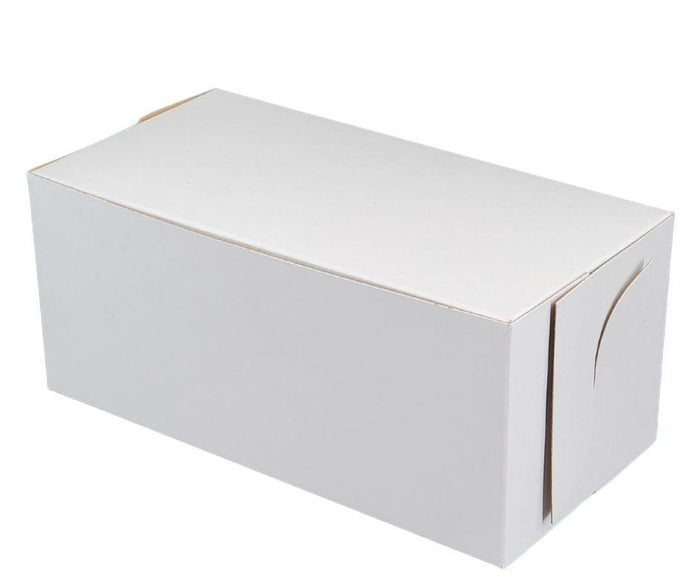 EB - White Cake Boxes - 8x4x3½