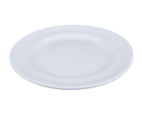 Pro-Kitchen Ribbed Ceramic Round Plate - 9