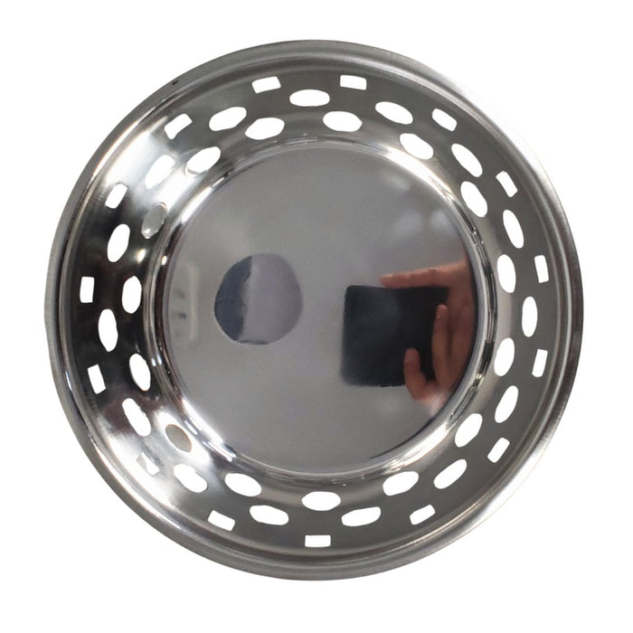 Stainless Steel Conical Bread Basket - 21x6.5cm