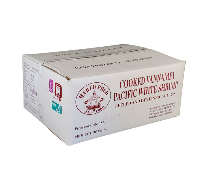 Marco Polo - 26-30 Cooked P & D Tail On Shrimp