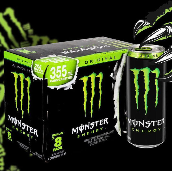 Monster - Original Green Energy Drink - Cans - 8pk