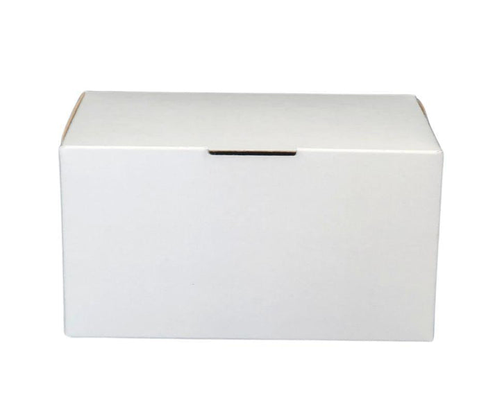 EB - White Cake Boxes - 6 ½x4½x3½