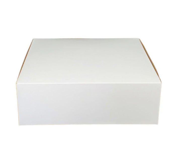 EB - White Cake Boxes - 12x12x4