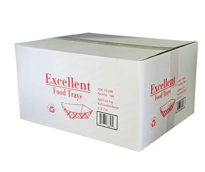 Eco-Craze - Food Trays - 2 lb - #200