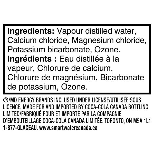 Glaceau - Water - Smart - 1Lt