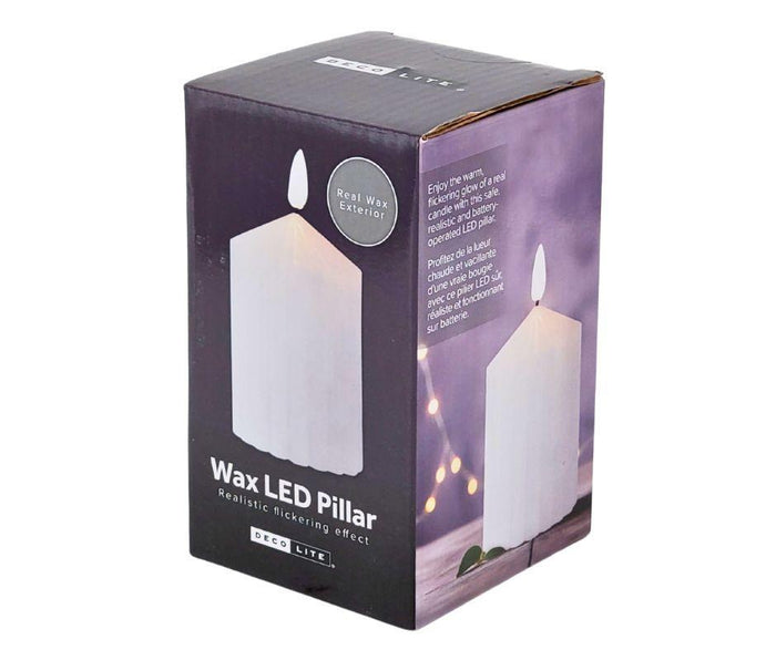 DecoLite - LED Pillar w/Taper Top - 2.8