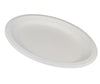 Eco-Craze - 12inch Oval Bagasse Plate - Retail Pack