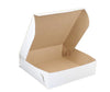 EB - White Cake Boxes - 9 x 9 x 2 1/2